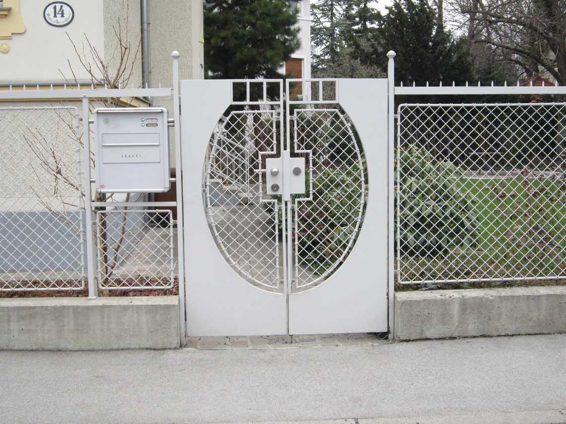 Gartentürl im Jugendstil Gartentürl im Jugendstil